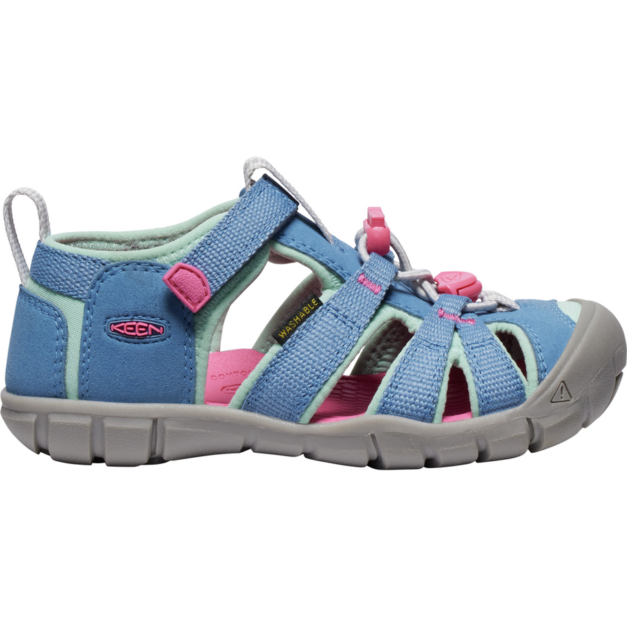 Keen - Seacamp II CNX Childrens - Coronot Blue/Hot Pink - Sandals