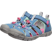 Keen - Seacamp II CNX Youth - Coronot Blue/Hot Pink - Sandals