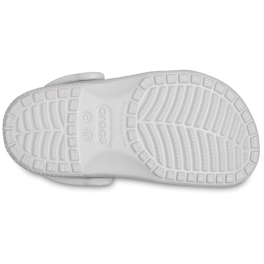 Crocs - Classic Clog Tots - 206992-0IC - Silver (Glitter) - Sandals