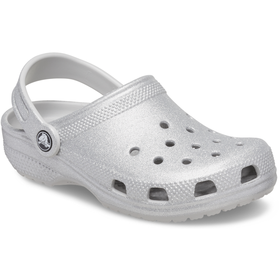 Crocs - Classic Clog Kids - 206993-0IC - Silver (Glitter) - Sandals