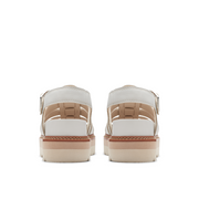 Clarks - Orianna Twist - Off White Lea - Sandals