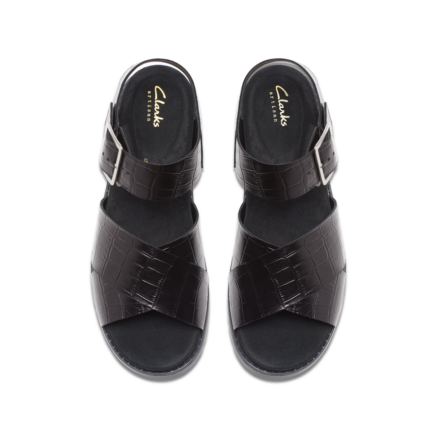 Clarks - Orinoco Cross - Black Interest - Sandals