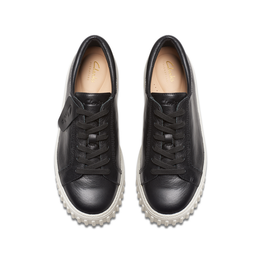 Clarks - Mayhill Walk - Black Leather - Shoes