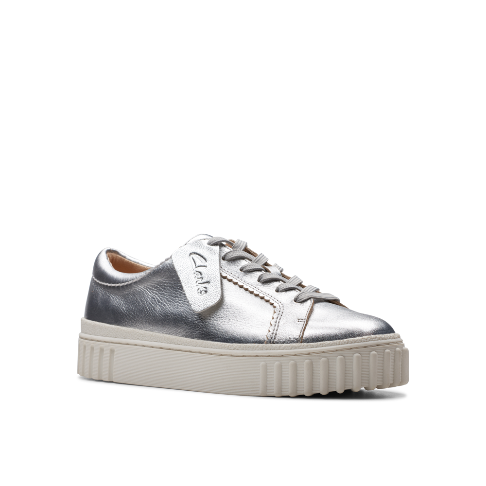 Clarks - Mayhill Walk - Silver Metallic - Shoes