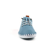 Lunar - St Ives - Light Blue - Shoes