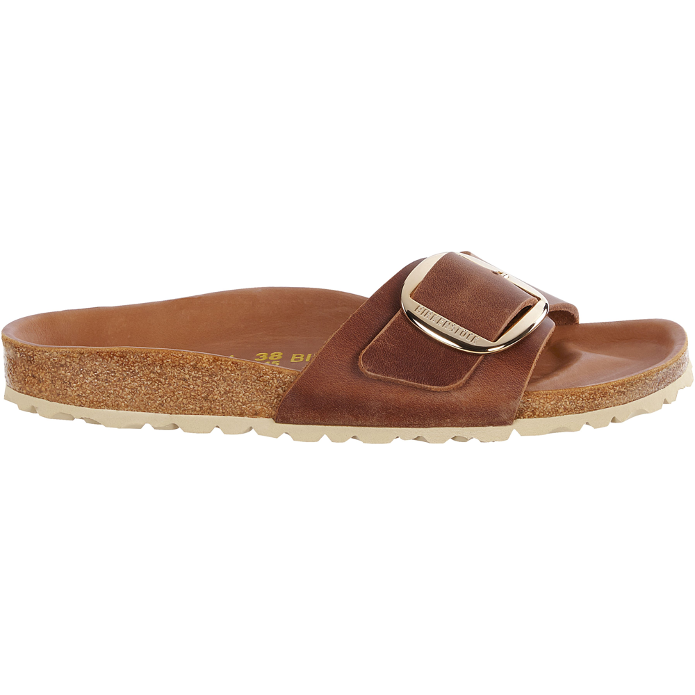 Birkenstock madrid big buckle top cognac 38