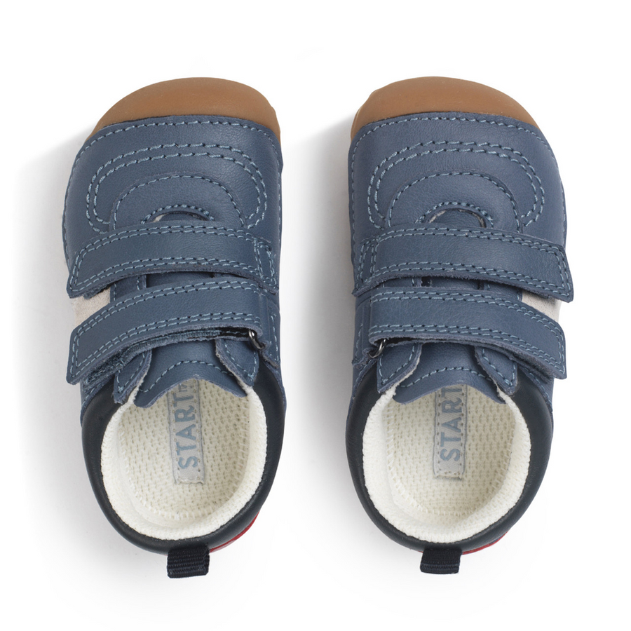 Start Rite - Zap - Denim Blue Leather/Suede - Shoes