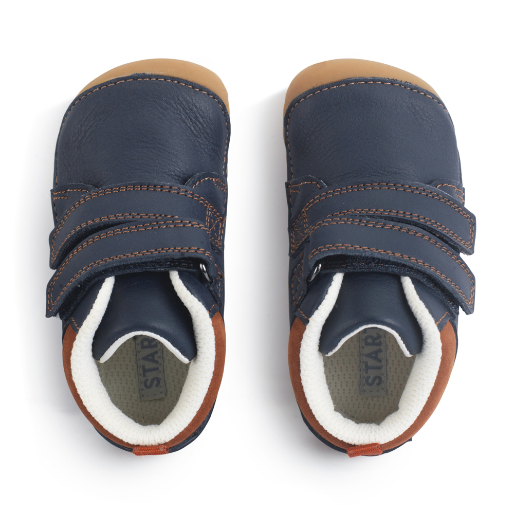 Start Rite - Pip - Navy Leather - Boots