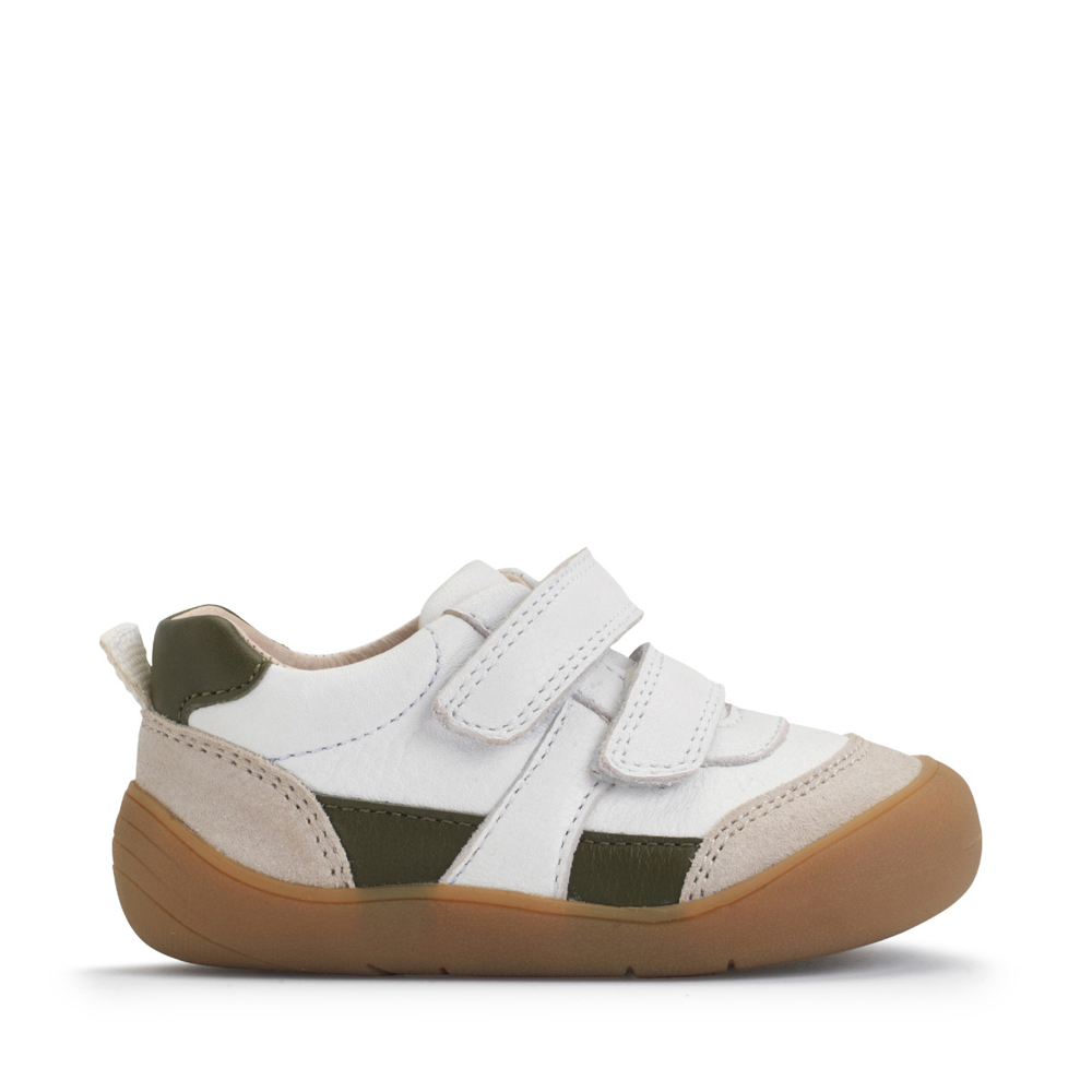 Start Rite - Duel - White/Khaki - Shoes