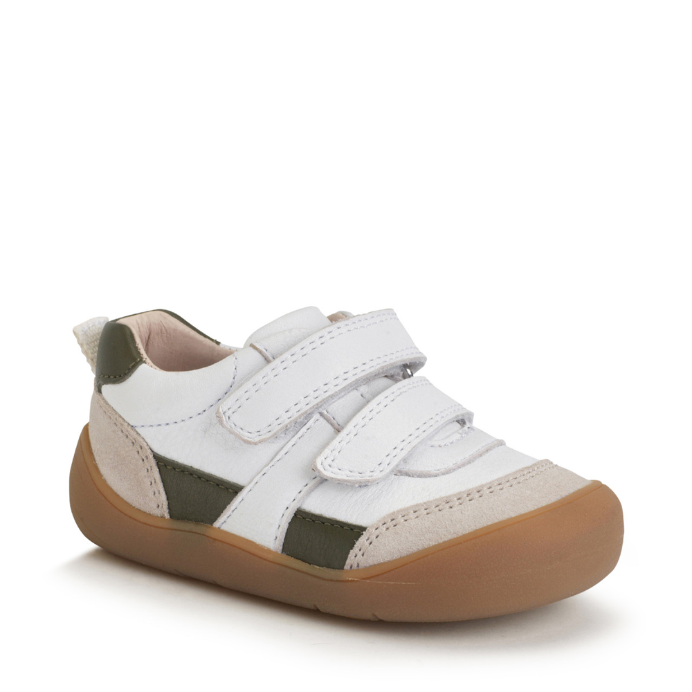 Start Rite - Duel - White/Khaki - Shoes