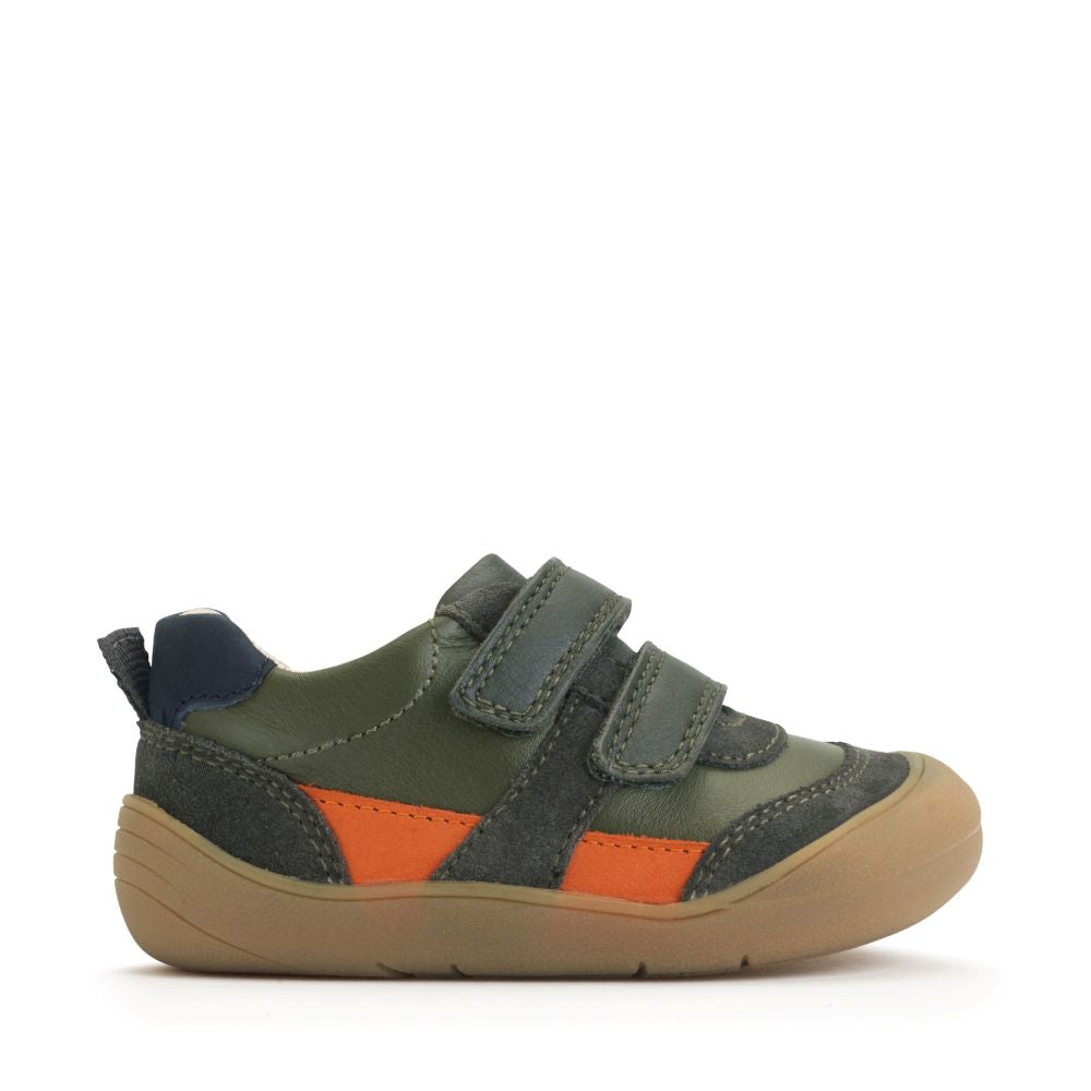 Start Rite - Duel - Dark Green/Orange - Shoes