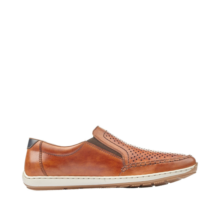 Rieker - 08868-24 - Peanut/Pazifik - Shoes