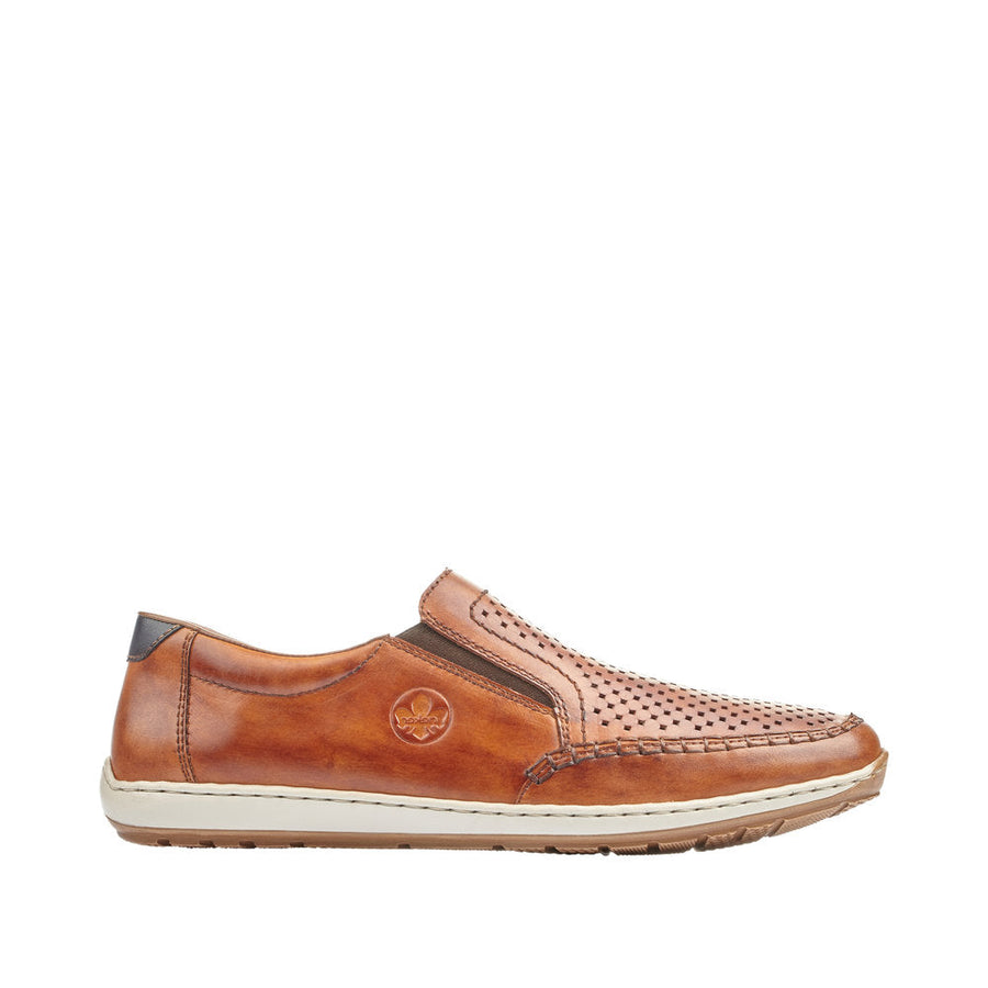 Rieker - 08868-24 - Peanut/Pazifik - Shoes