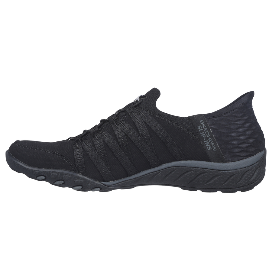 Skechers - Breathe-Easy - Roll With Me - Black - Trainers
