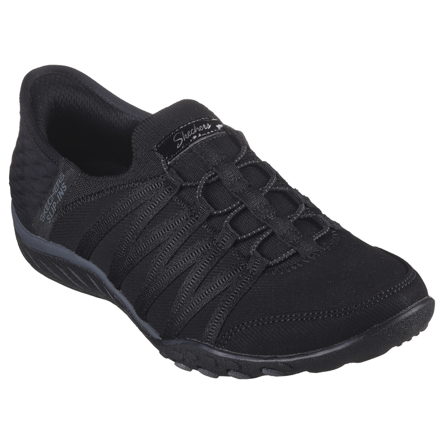 Skechers - Breathe-Easy - Roll With Me - Black - Trainers