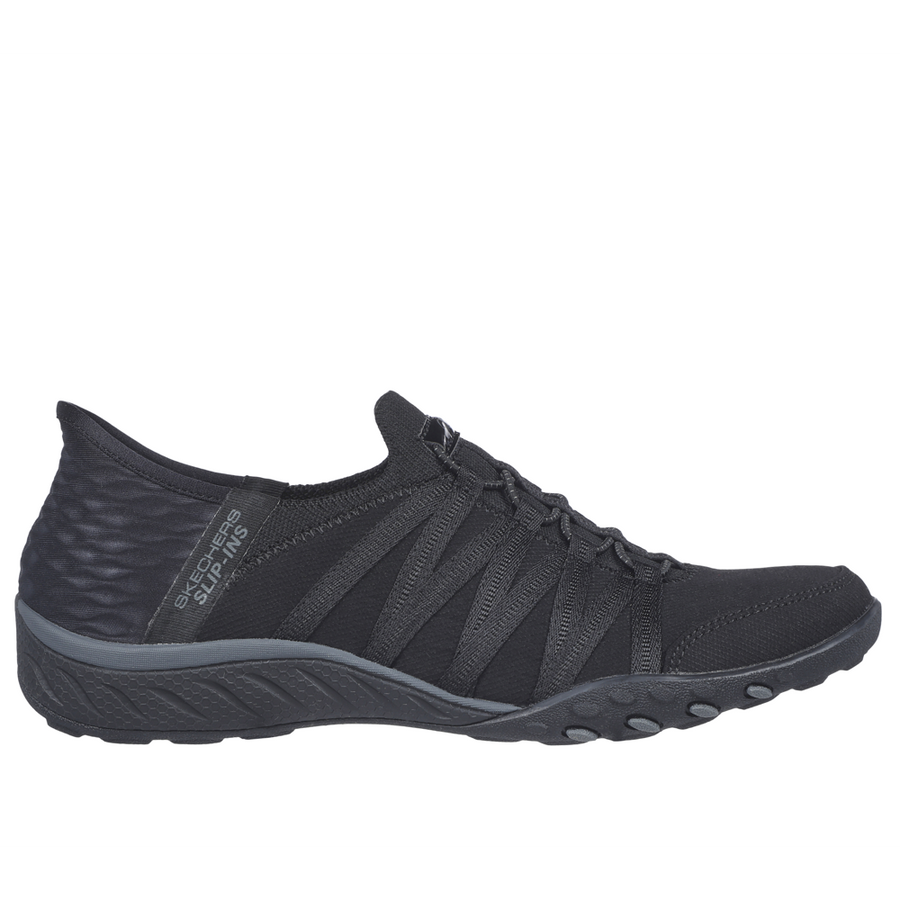 Skechers - Breathe-Easy - Roll With Me - Black - Trainers