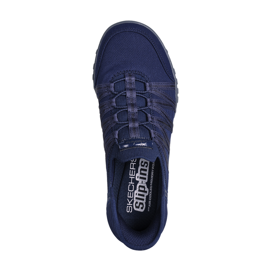 Skechers - Breathe-Easy - Roll With Me - Navy - Trainers