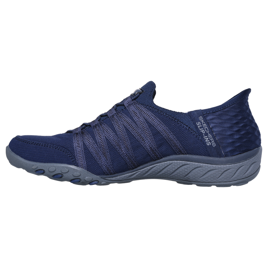 Skechers - Breathe-Easy - Roll With Me - Navy - Trainers