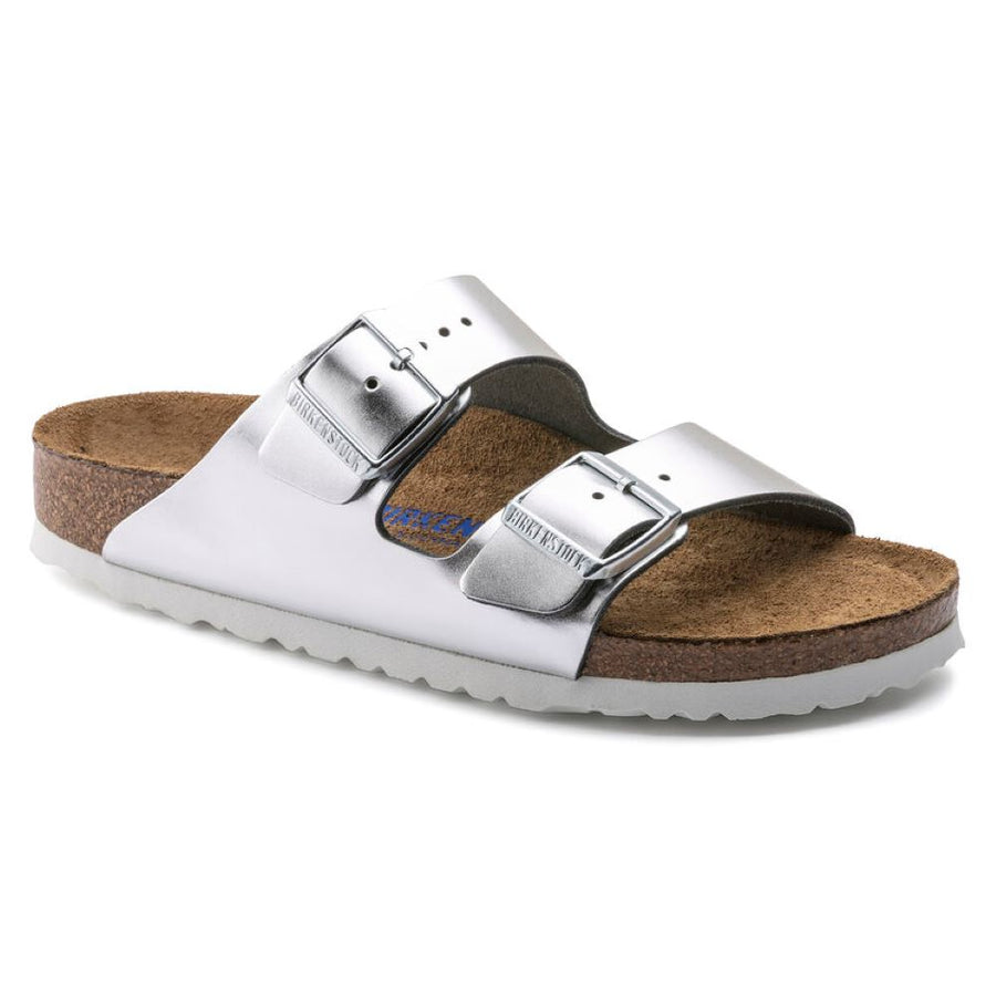 Birkenstock - Arizona SFB LENA Metallic Silver - 1005960 - Metallic Silver - Sandals