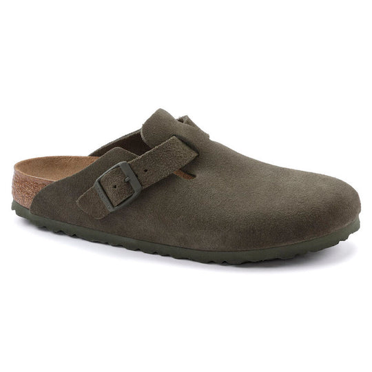 Birkenstock - Boston Suede Leather - Thyme