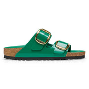 Birkenstock - Arizona Natural Leather Patent - High-Shine Digital Green