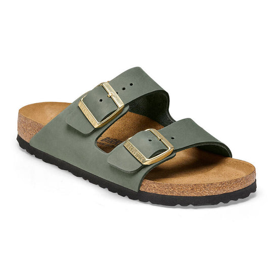 Birkenstock - Arizona Nubuck Leather - Thyme