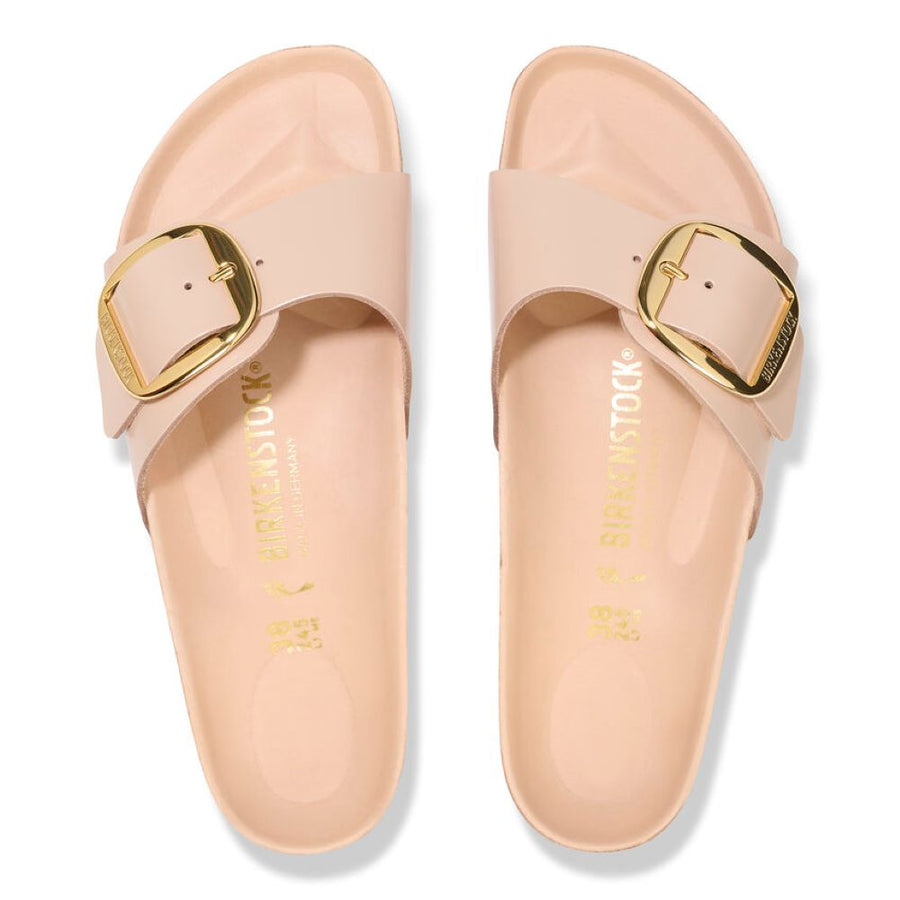 Birkenstock - Madrid BB LENA High Shine New Beige HEX (Narrow) - 1026496 - New Beige - Sandals