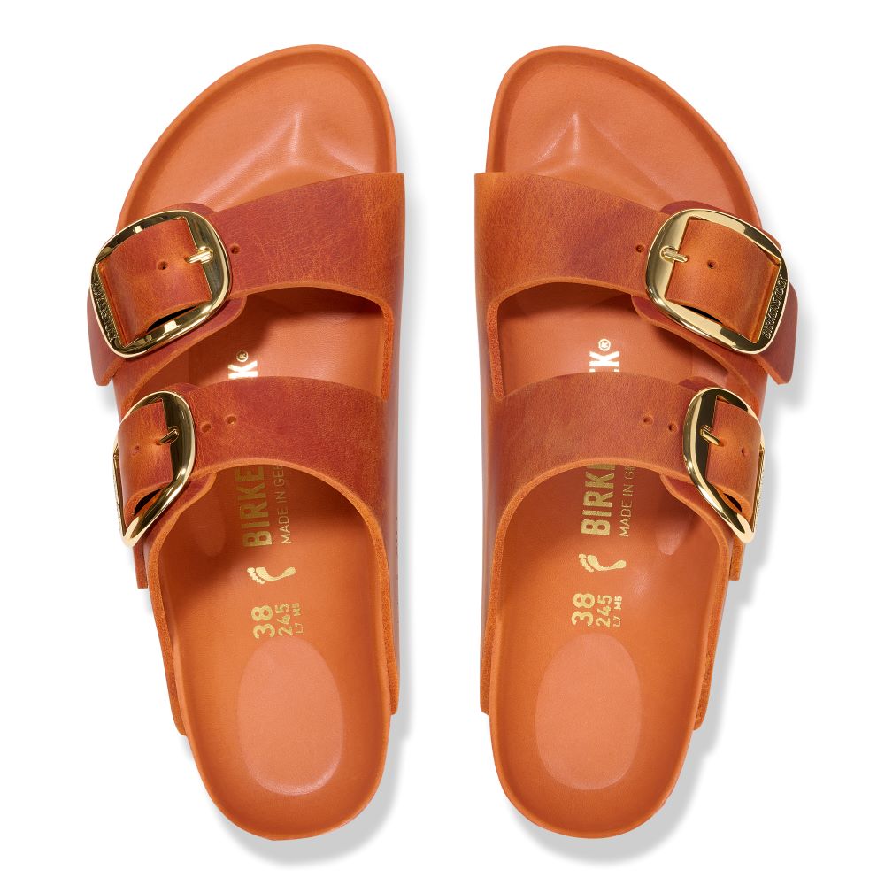 Birkenstock - Arizona Big Buckle LEOI Burnt Orange HEX - 1026609