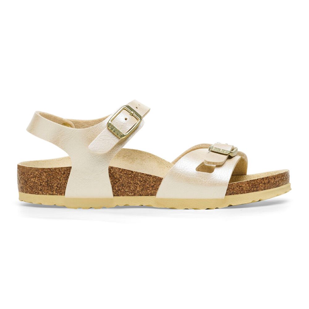 Birkenstock - Rio Kids BF Graceful Pearl White - 1027418 - Pearl White - Sandals