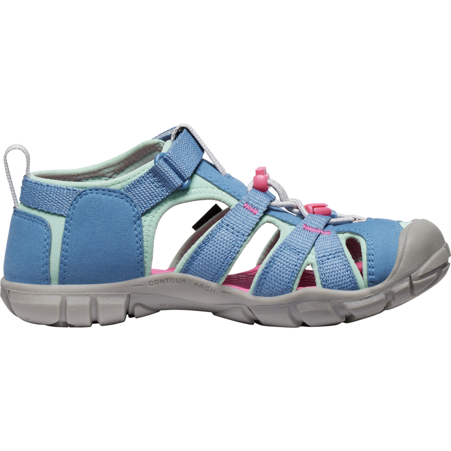 Keen - Seacamp II CNX Youth - Coronot Blue/Hot Pink - Sandals