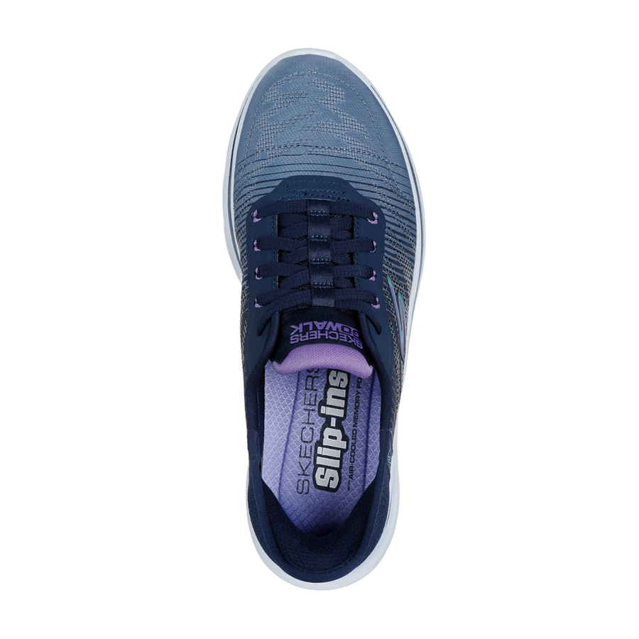 Skechers - Go Walk 7 - Adel - Navy/Multi - Trainers