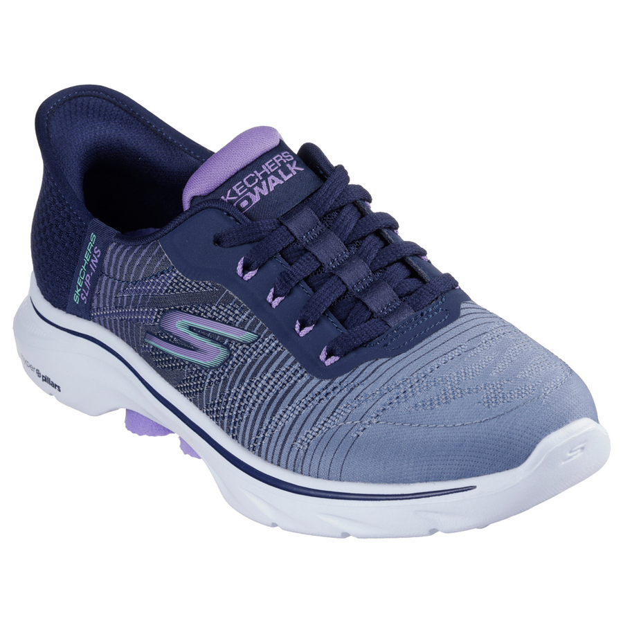 Skechers - Go Walk 7 - Adel - Navy/Multi - Trainers