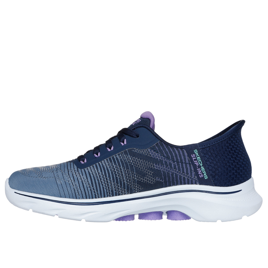 Skechers - Go Walk 7 - Adel - Navy/Multi - Trainers