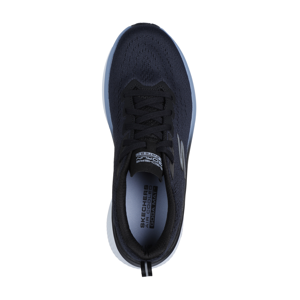 Skechers goga mat black sales