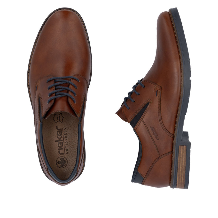 Rieker - 14621-24 - Peanut/Pazifik - Shoes