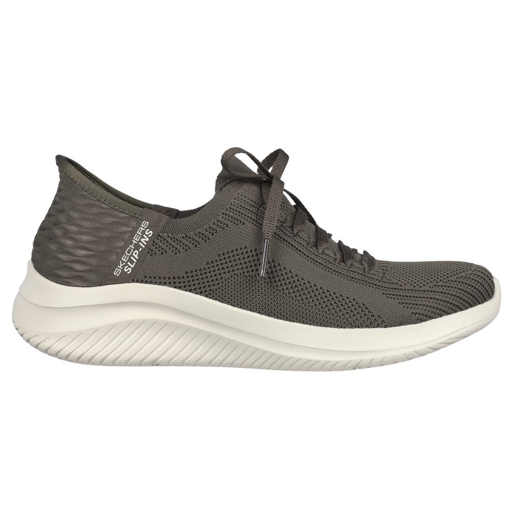Skechers Ultra Flex 3.0 Brilliant Path Olive Trainers Robert Carder Shoes