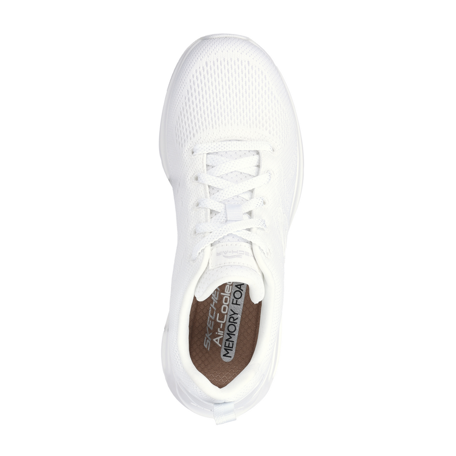 Skechers - Skech-Air Court - Slick Avenue - White/Silver - Trainers