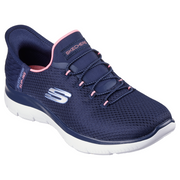 Skechers - Summits (Wide) - Navy/Pink - Trainers