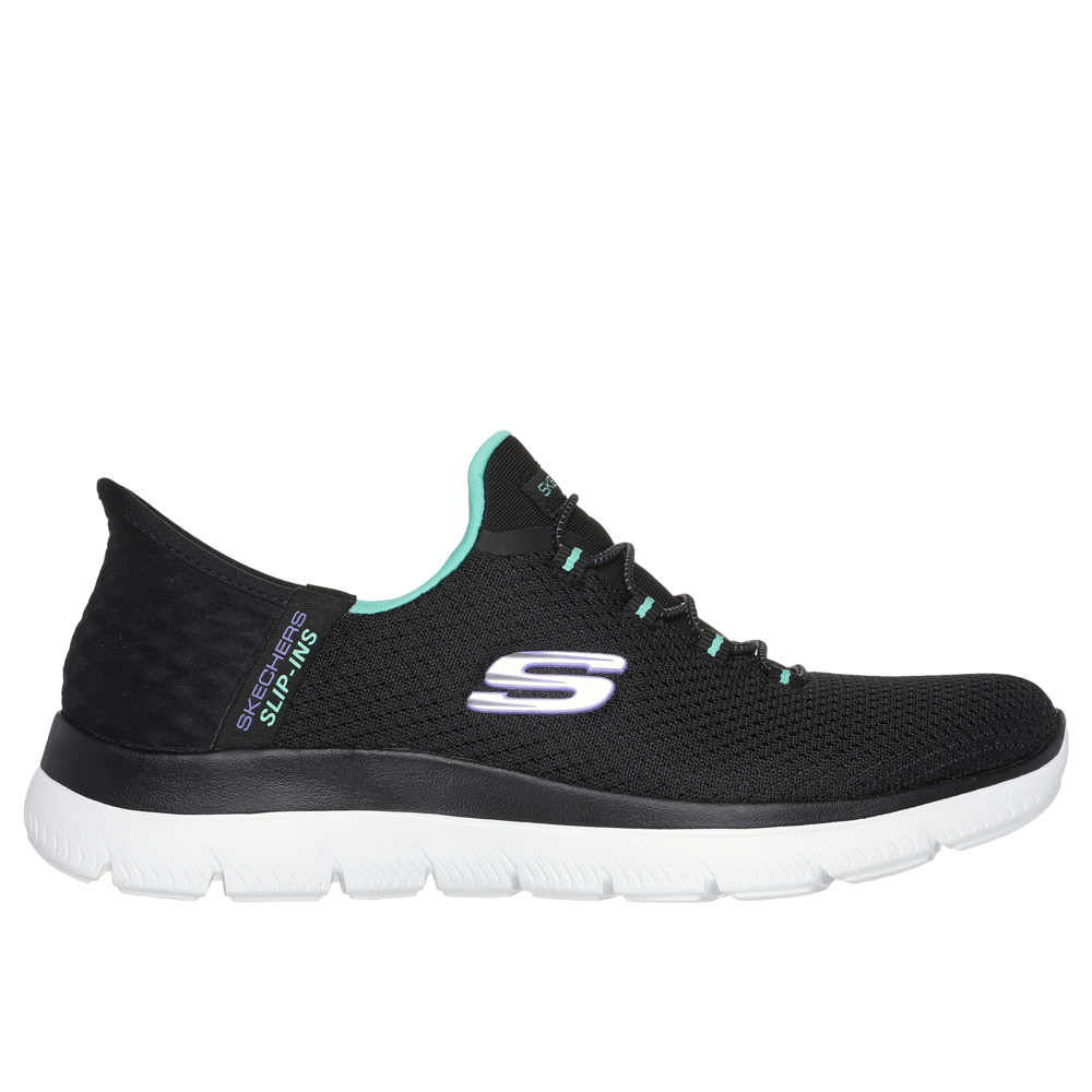 Skechers - Summits - Diamond Dream - Black/Turquoise - Trainers