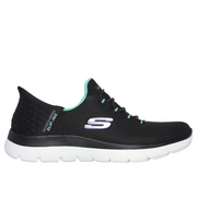 Skechers - Summits - Diamond Dream - Black/Turquoise - Trainers