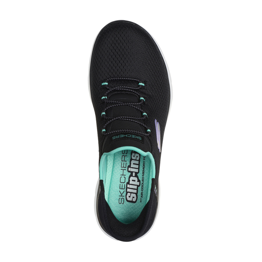 Skechers - Summits - Diamond Dream - Black/Turquoise - Trainers