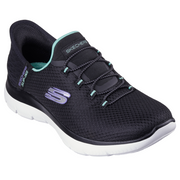 Skechers - Summits - Diamond Dream - Black/Turquoise - Trainers