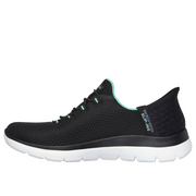 Skechers - Summits - Diamond Dream - Black/Turquoise - Trainers