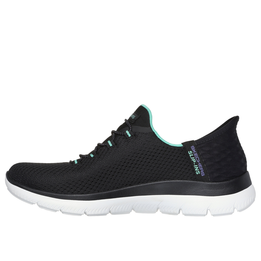 Skechers - Summits - Diamond Dream - Black/Turquoise - Trainers