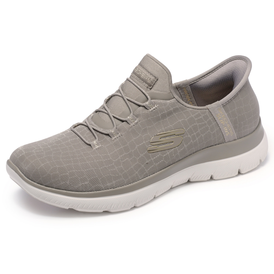 Skechers - Summits - Classy Nights - Taupe/Gold - Trainers