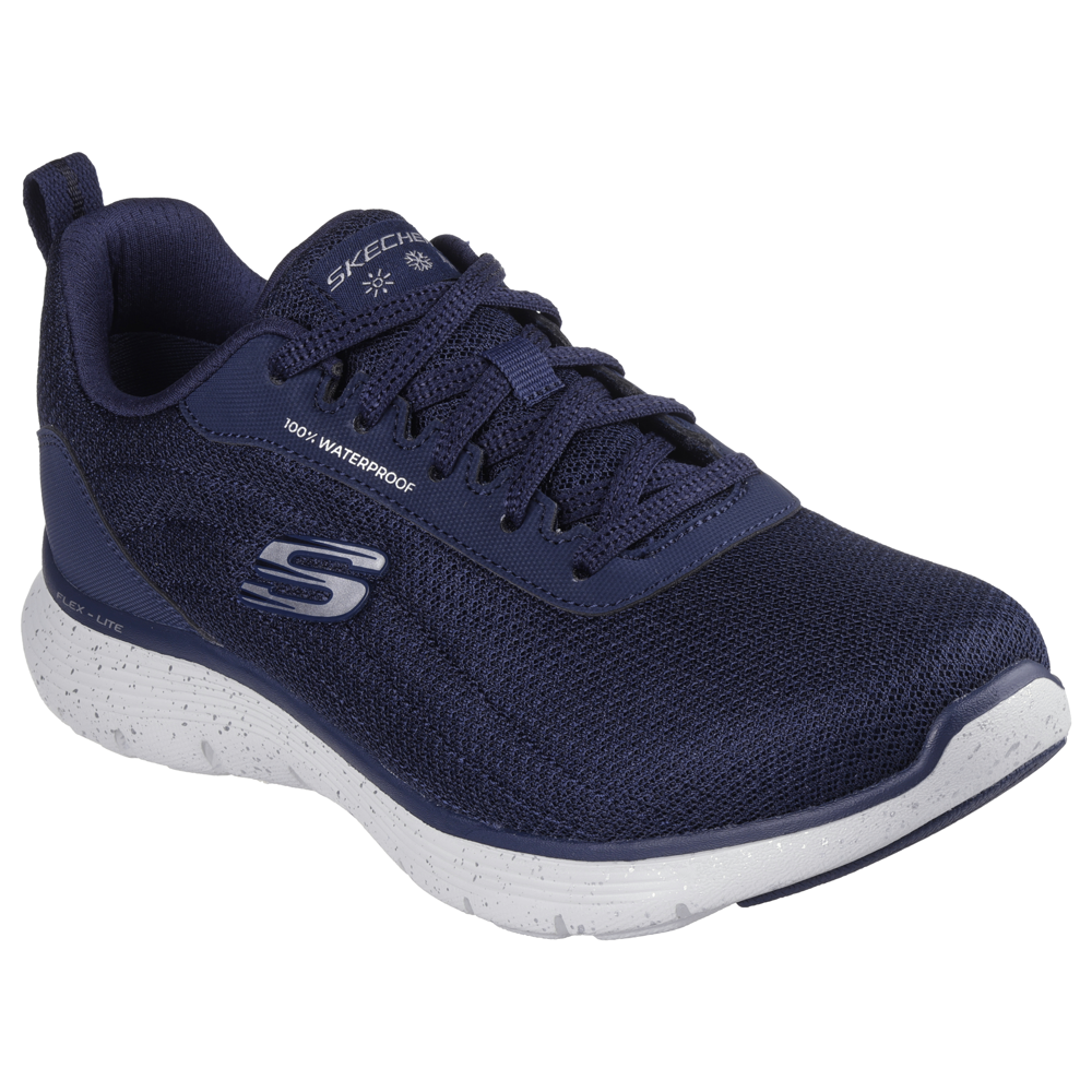 Skechers Flex Appeal 5.0 WP Navy Trainers Robert Carder Shoes