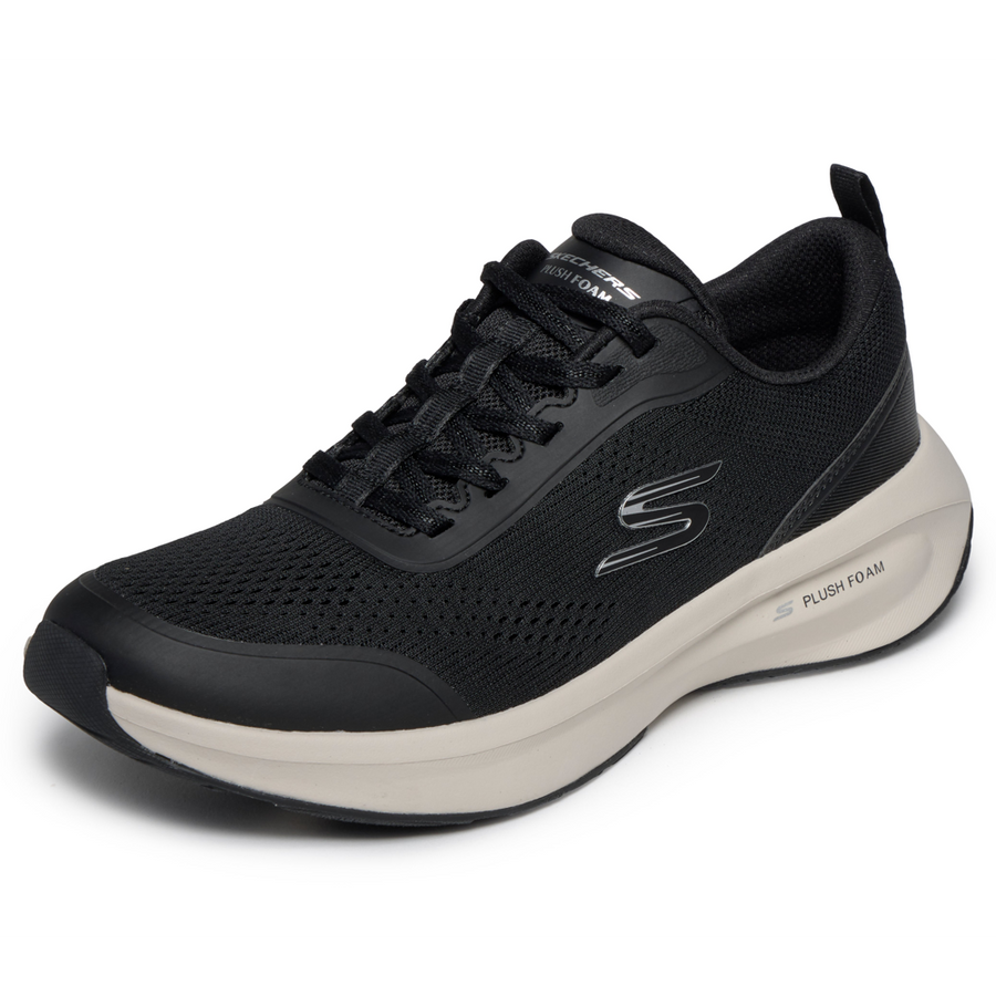Skechers - Skechers Plush Foam - Black/White - Trainers