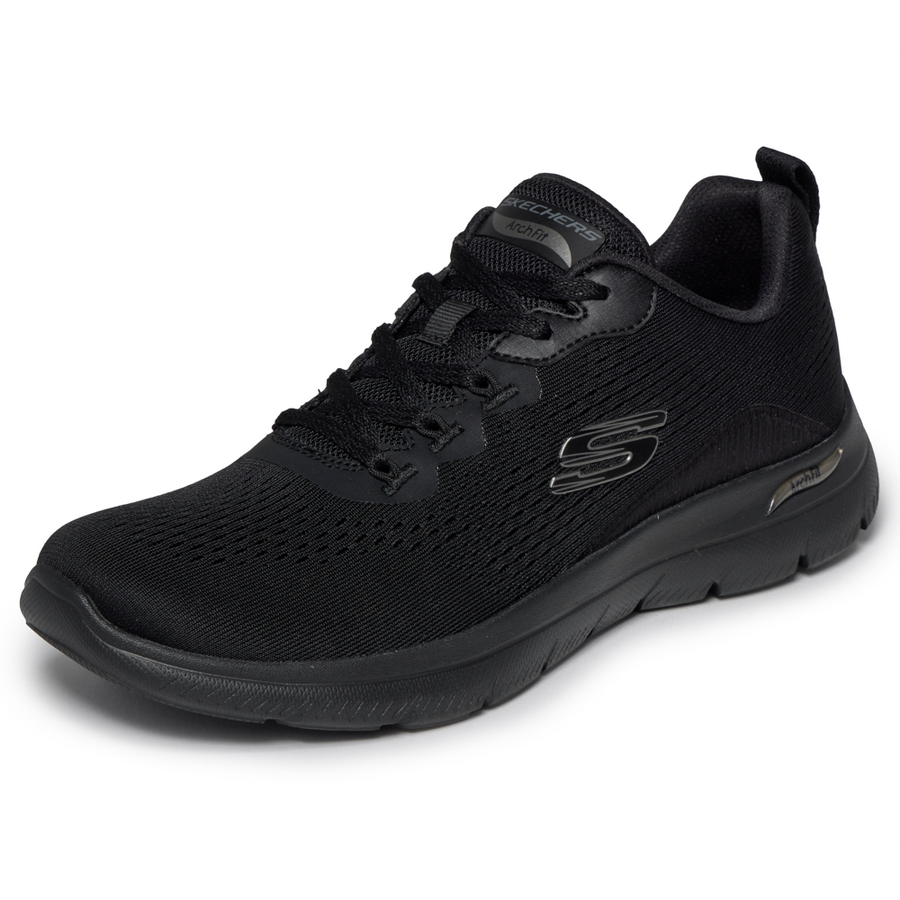 Skechers Arch Fit Summits - Daily Flow 150754/BBK Black Trainers