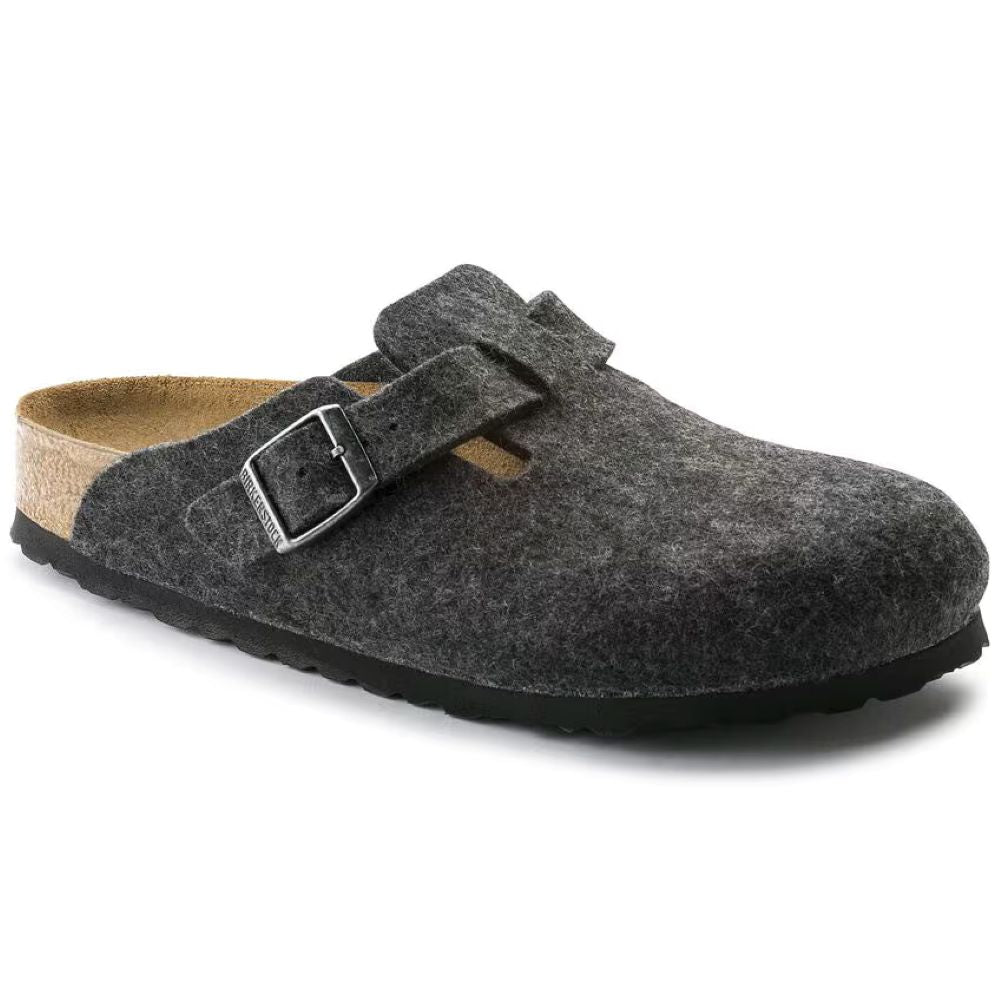 Birkenstock - Boston FE - 160371 - Anthracite - Shoes