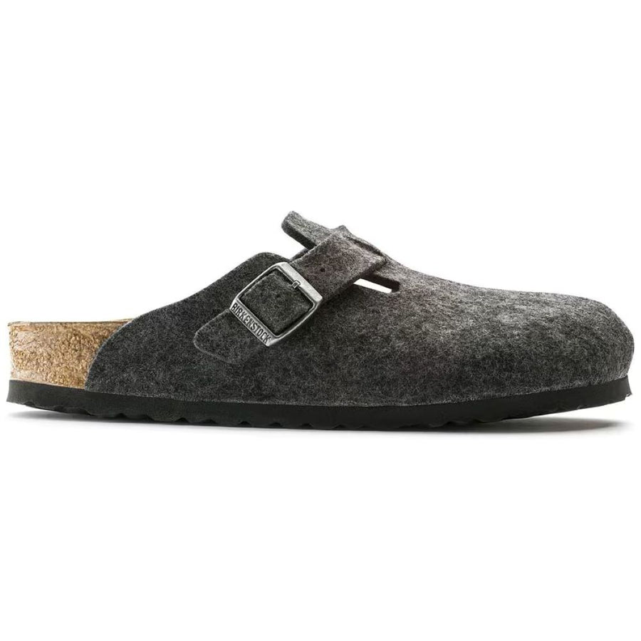Birkenstock - Boston FE - 160371 - Anthracite - Shoes
